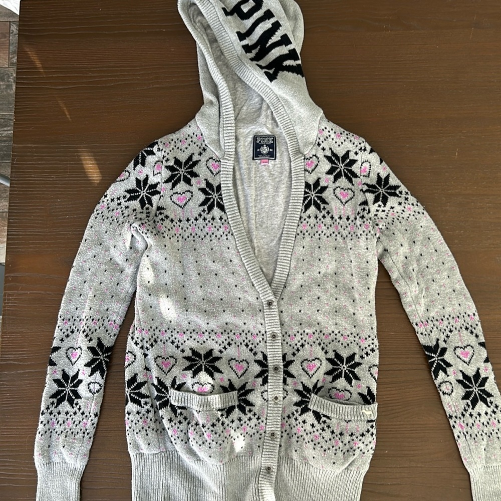 Victoria’s Secret Pink cardigan, sweater, size small